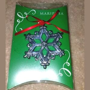 Snowflake Ornament by Mariposa New